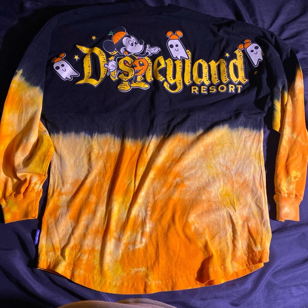 Kids Orange and Black Long Sleeve Shirt
